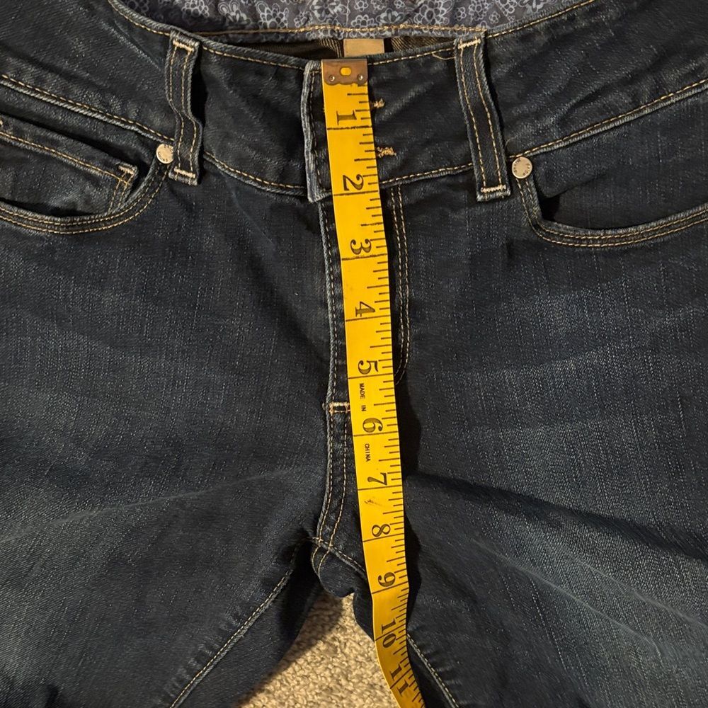 Y2K PAIGE Dark Indigo Women's Boot Cut Jeans. Size 27. - Picture 6 of 12